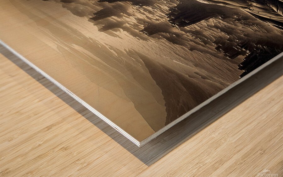 Fallen Mars vol 1 Wood print