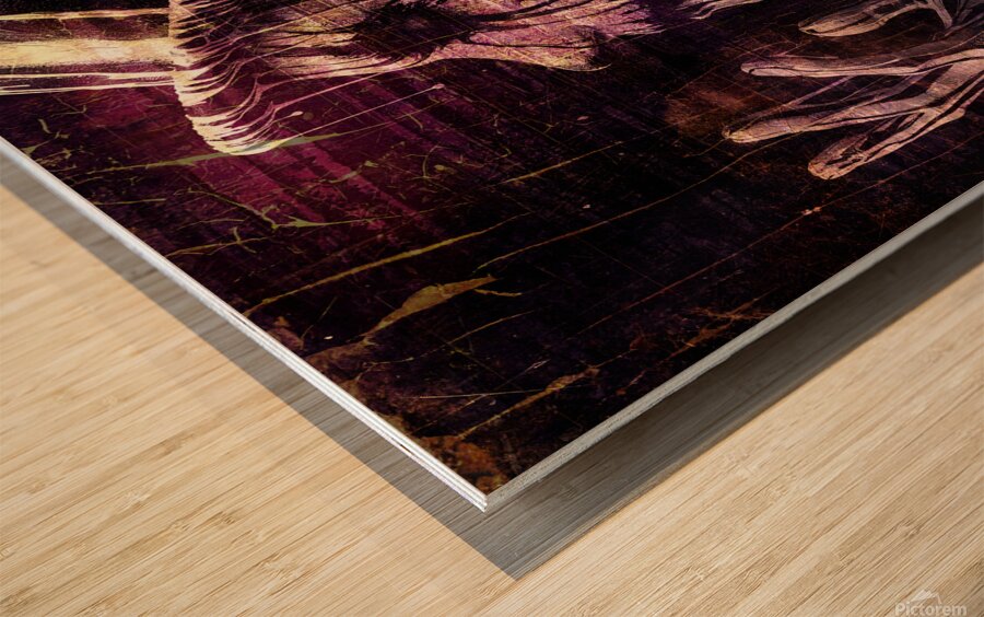 stripes tales vol 43r Wood print