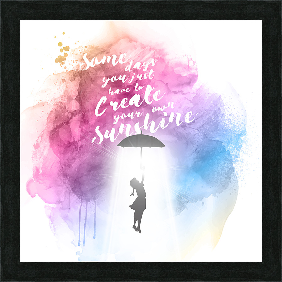 CREATE YOUR OWN SUNSHINE Picture Frame Printing