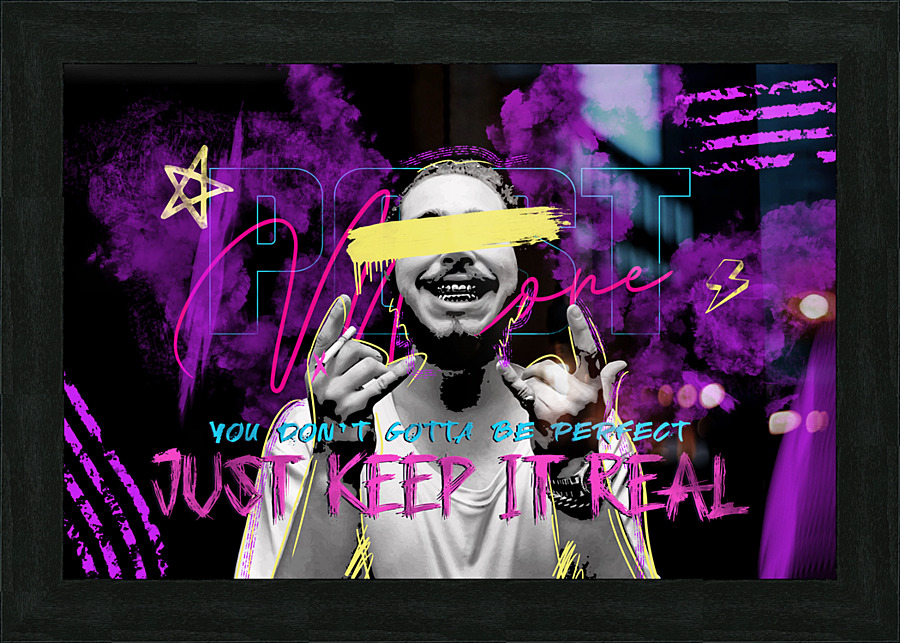 KEEP IT REAL Picture Frame Printing