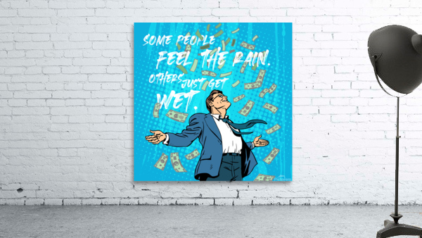 FEEL THE RAIN Wall Preview