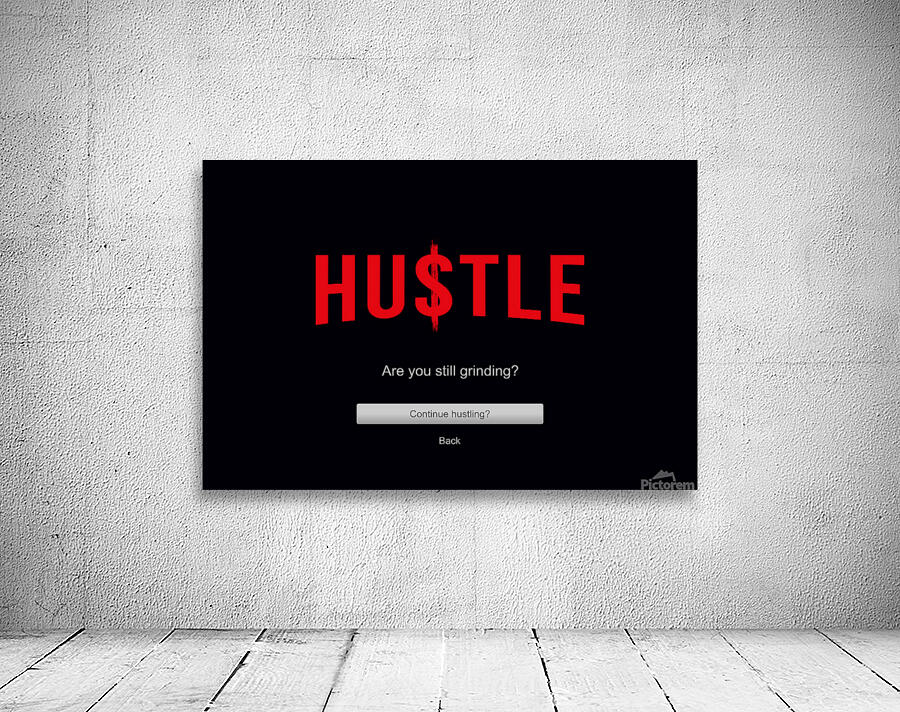 HUSTLE x NTFLX Wall Preview