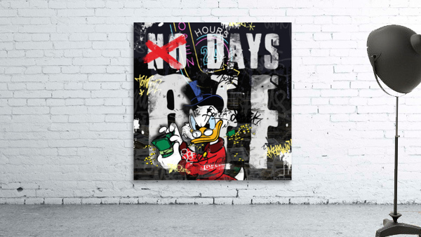 NO DAYS OFF Wall Preview