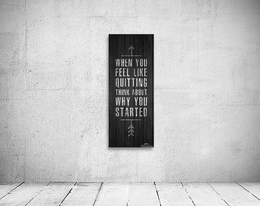 WHY YOU STARTED Wall Preview
