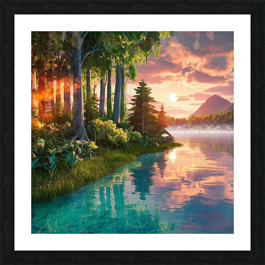 Beautiful pictures of nature Picture Frame print