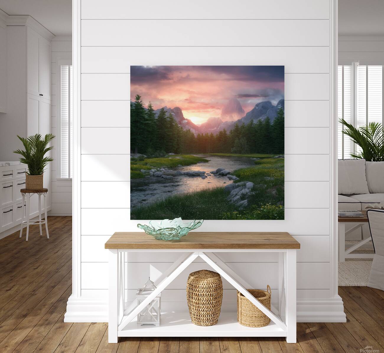 very beautiful pictures of nature 3d  Reproduction