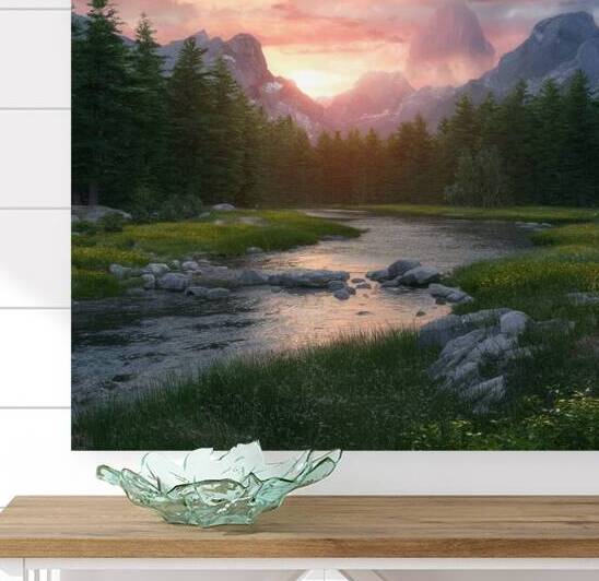 very beautiful pictures of nature 3d  by chams eddine djelide