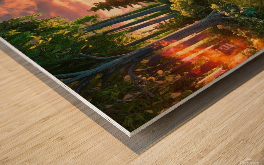 Beautiful pictures of nature Wood print