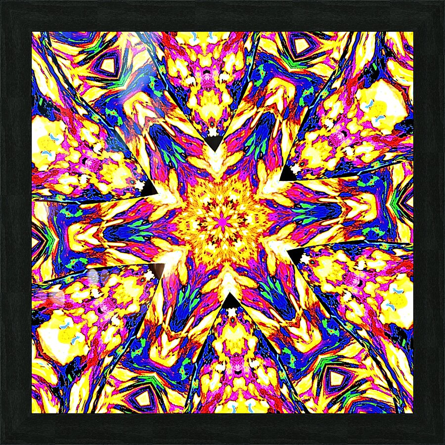 Calendar Wheel Picture Frame print