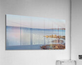 White Cloud Island Acrylic Print