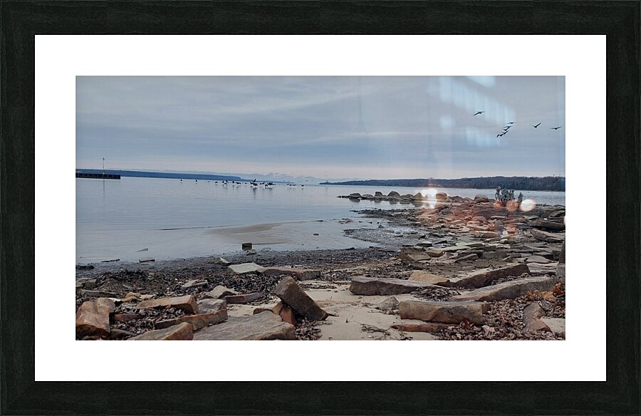Wiarton Beach Picture Frame print