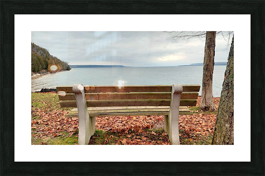 Alone Picture Frame print