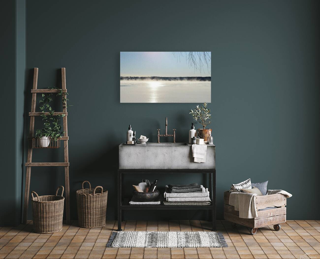 Morning Mist Reproduction