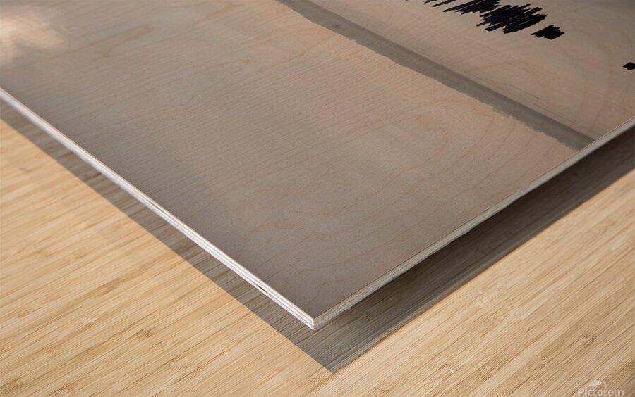 Spring Colpoys Bay Wood print