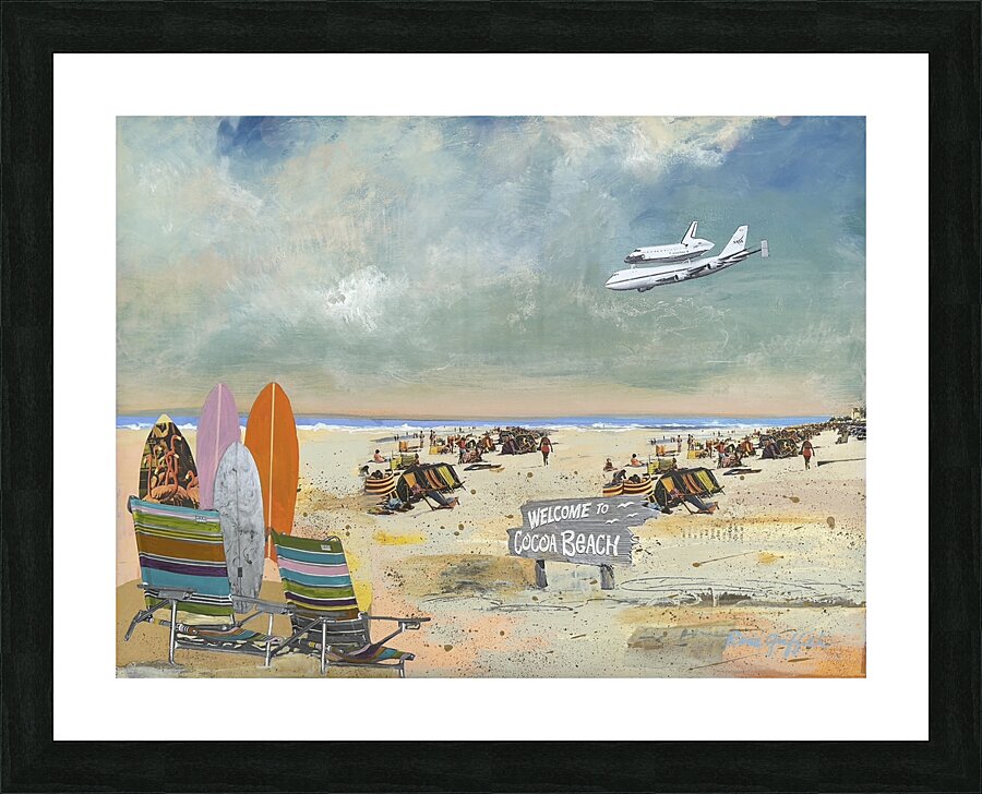 Coming Home Picture Frame print