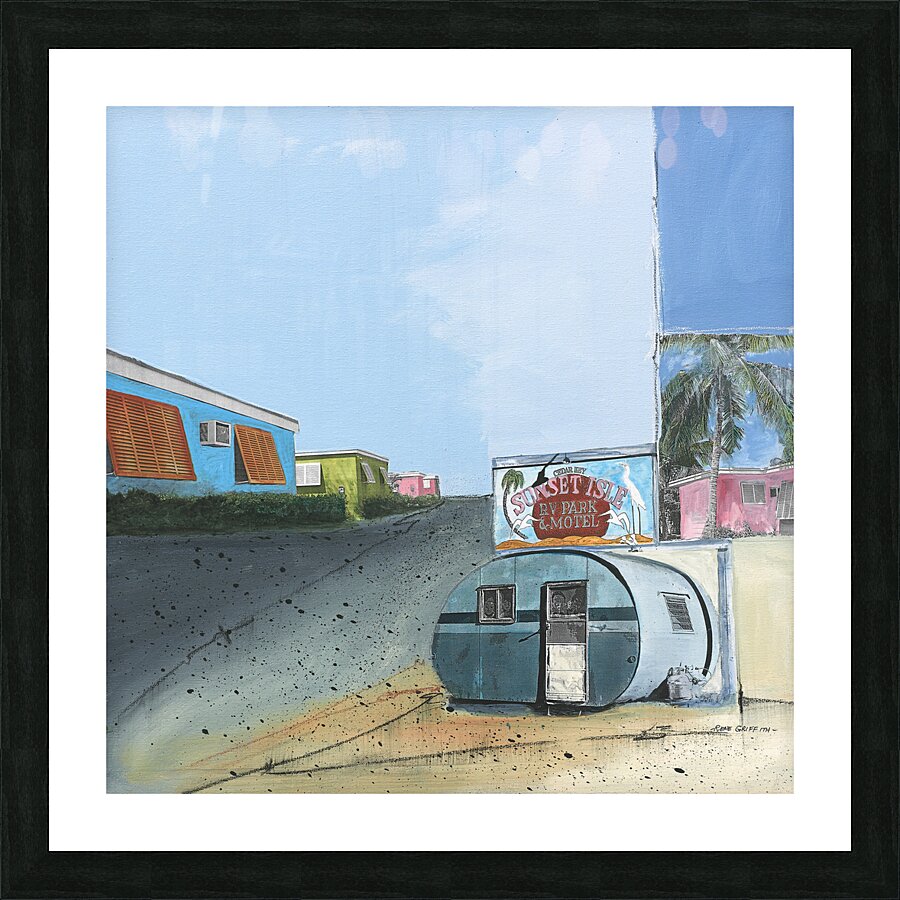 Trip Down Memory Lane Picture Frame print