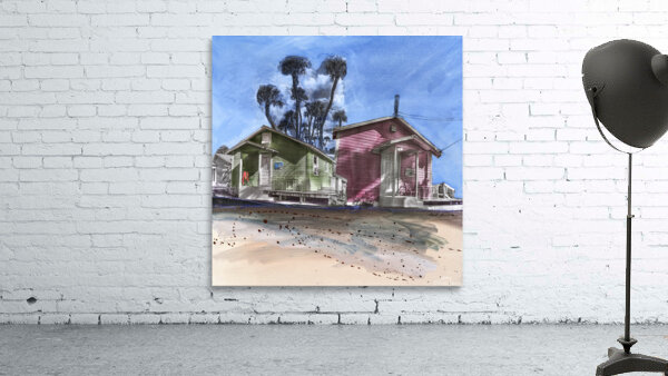 Riverside Cottages Wall Preview