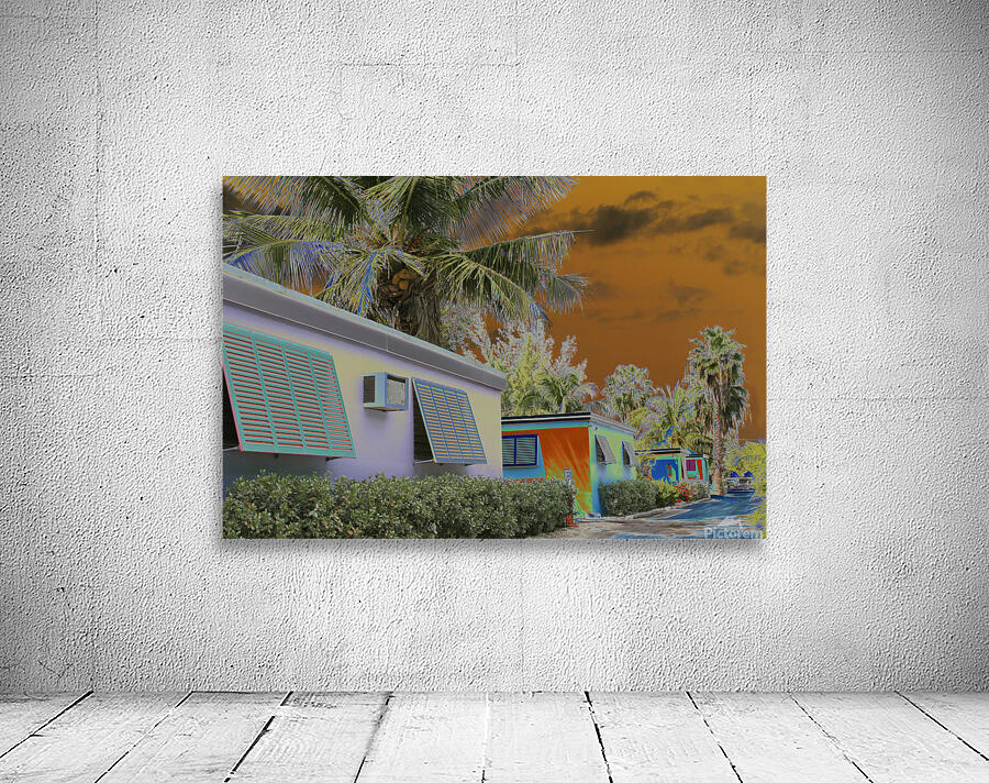 Orange Sky Cottages Wall Preview