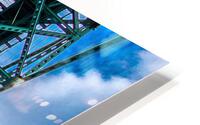 Under the Mackinack Bridge HD Metal print