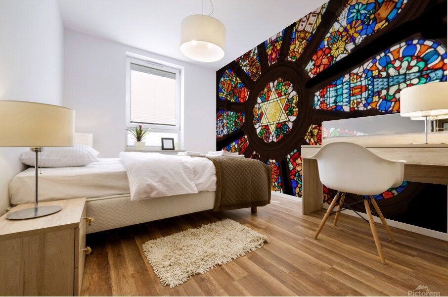 London Northend Synagogue Mural print