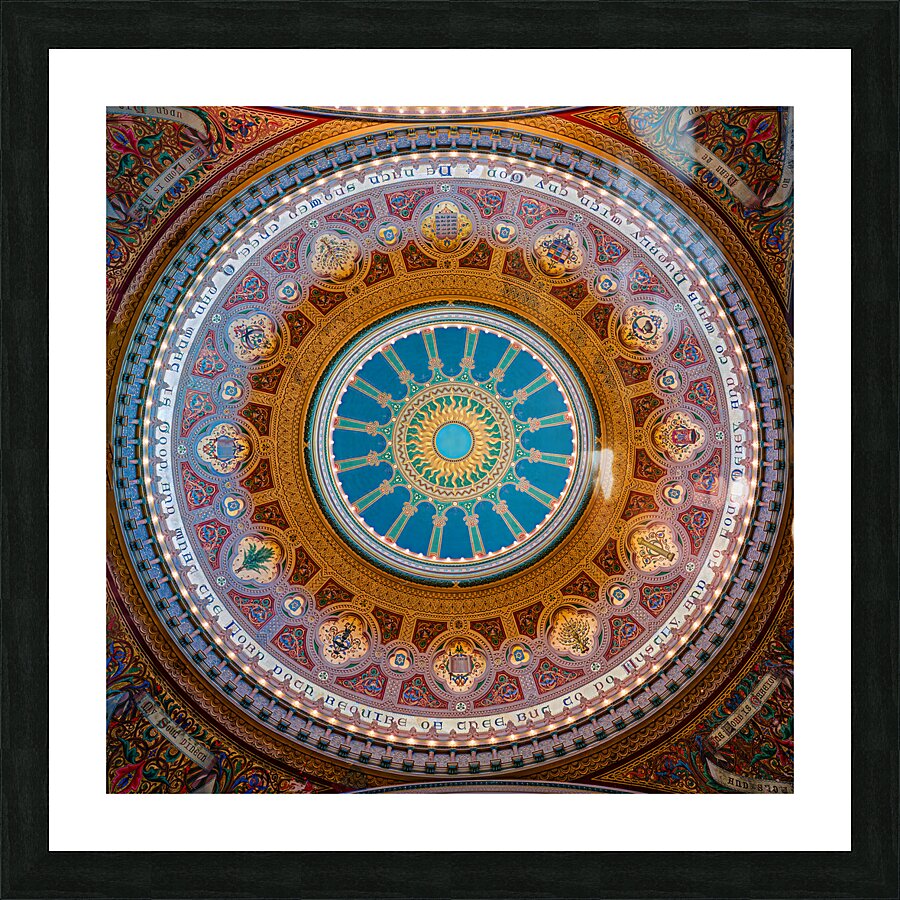 Sherit Israel Synagogue San Francisco Picture Frame print