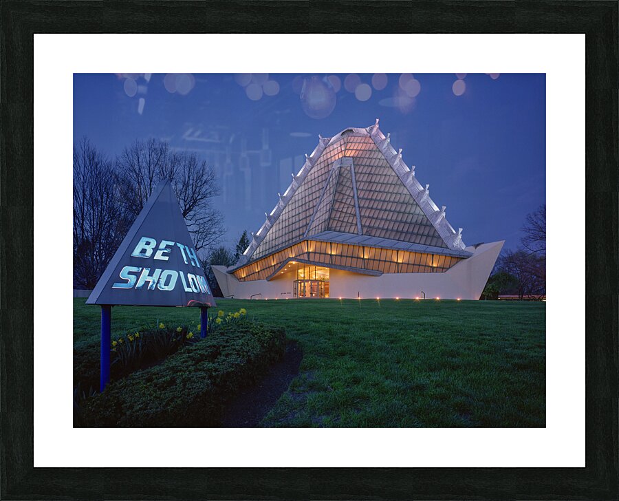 Beth Sholom Synagogue in Elkins Park PA Picture Frame print