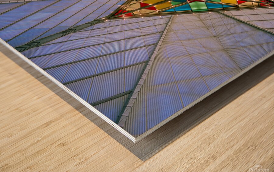 Beth Sholom Synagogue in Elkins Park PA   Wood print