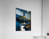 Lighthouse Night Moon Acrylic Print