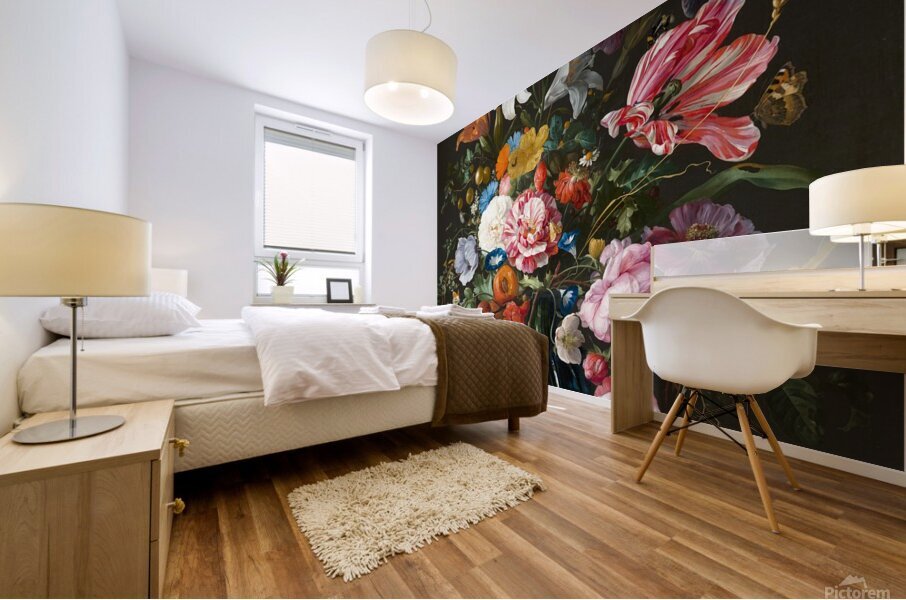  Vase of Flowers. Mural print