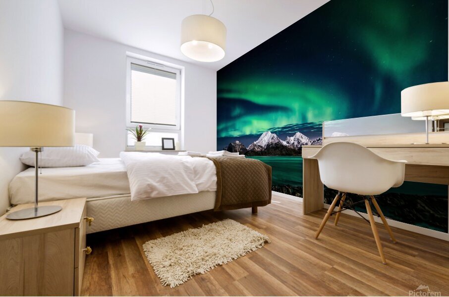 Aurora Borealis Mural print