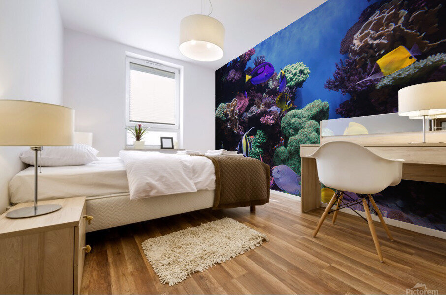Underwater Scene  Mural print