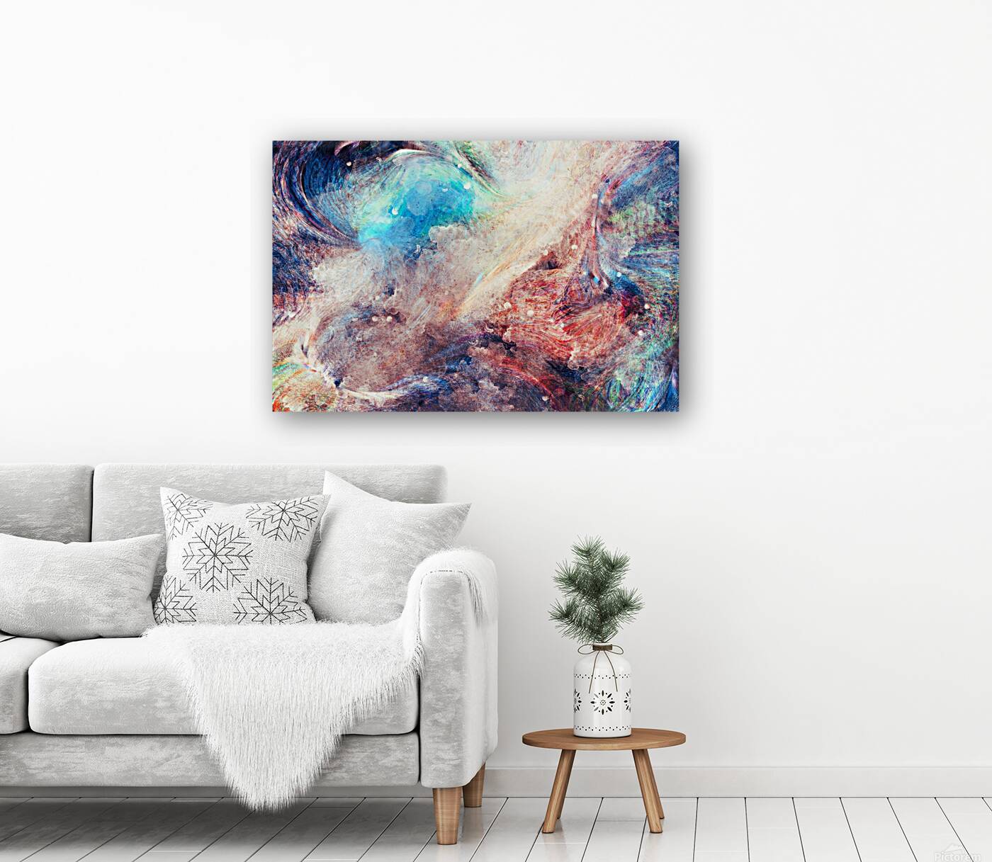 Abstract Art Background Reproduction