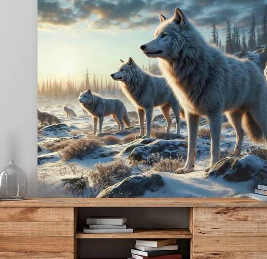 Wolf Arctic Wolf Pack Reproduction