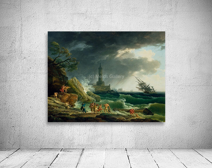 Claude Vernet Painting Wall Preview