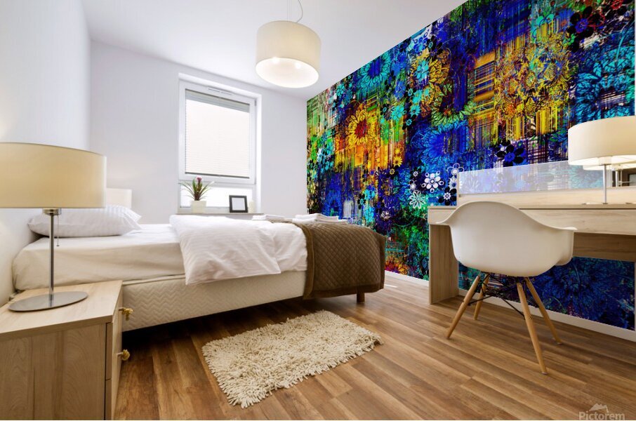 abstracting 20 Mural print