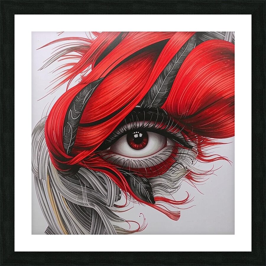  Keen eye Picture Frame print