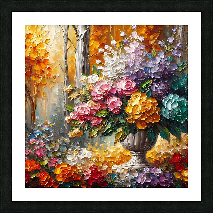  Flower extrava Picture Frame print