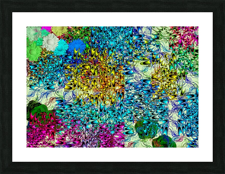 abstracting 19  Picture Frame print