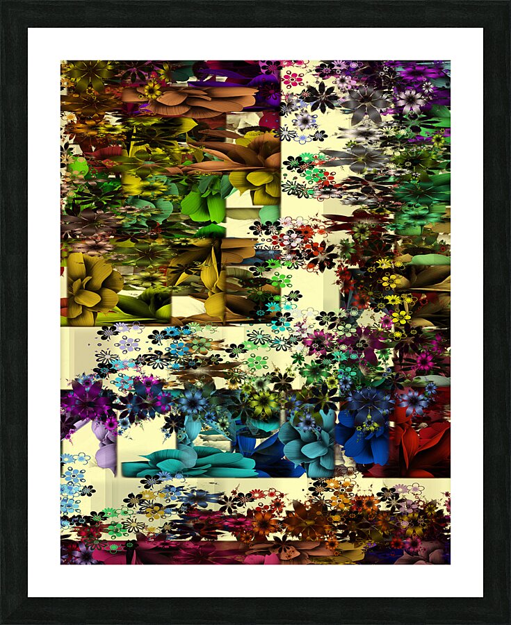 abstracting 28 Picture Frame print