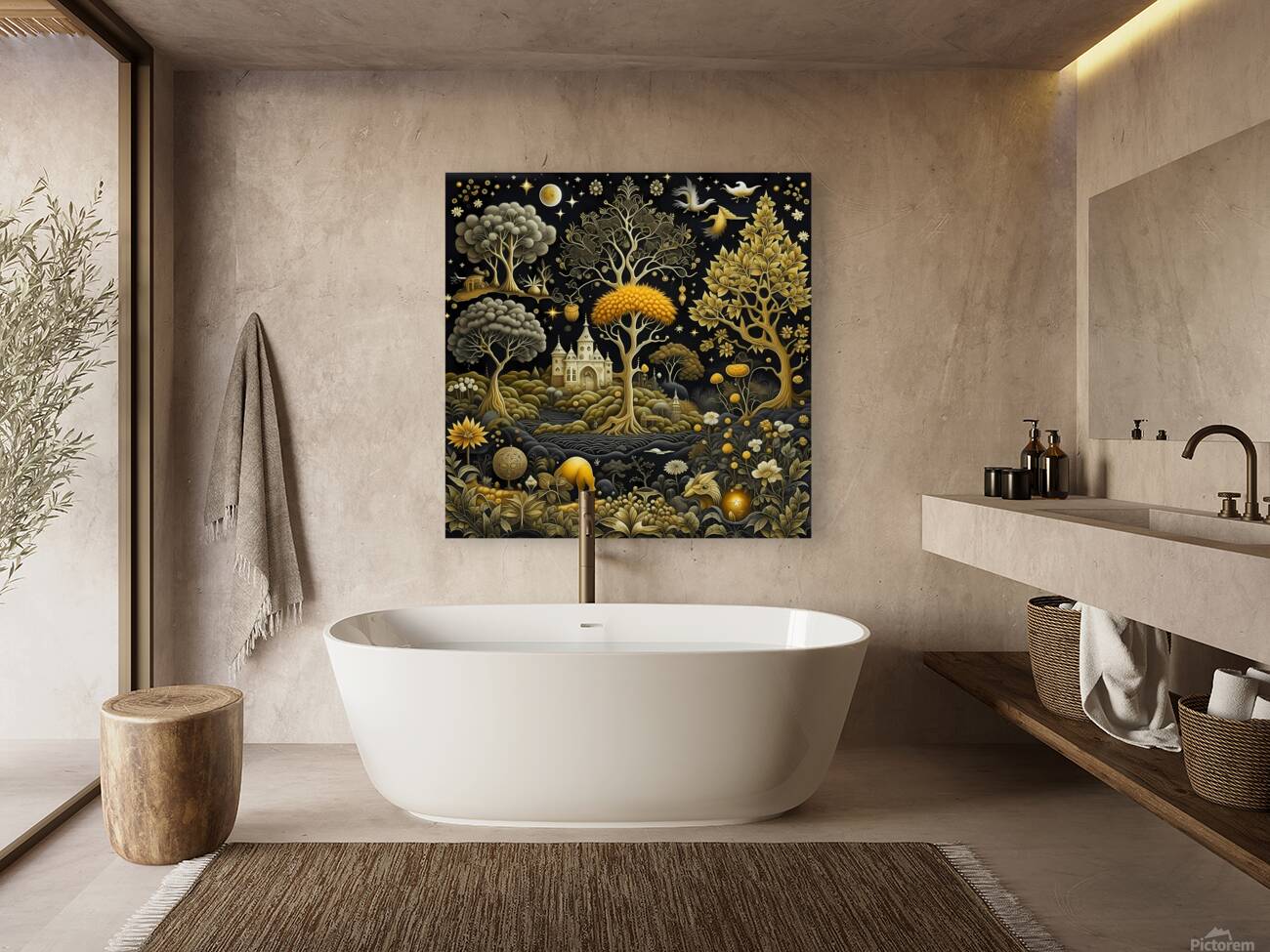   Night fantasy Reproduction