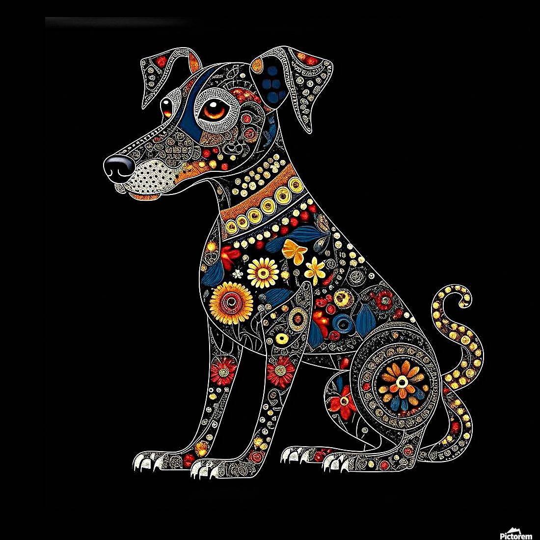  Exquisite dog Reproduction