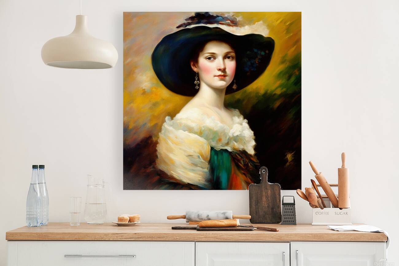  Haughty lady  Reproduction
