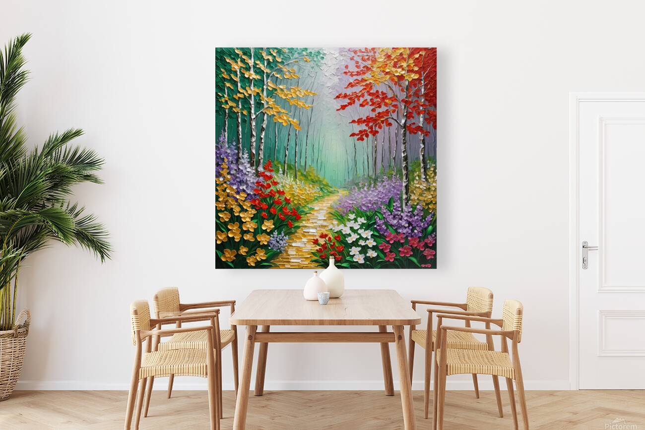  Path in the forest Reproduction