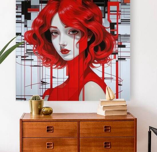   Scarlet view Reproduction