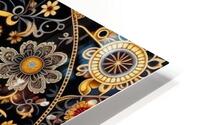  Floral pattern  8 HD Metal print