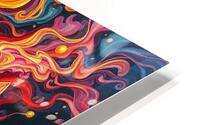  Flower Flame  HD Metal print