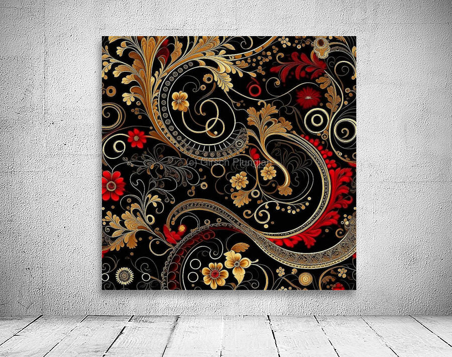   Floral pattern 2  Wall Preview