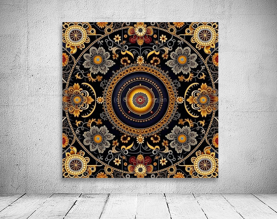  Floral pattern  8 Wall Preview