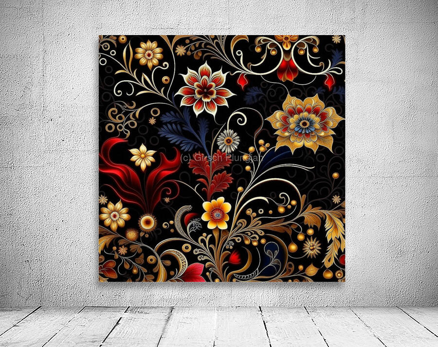   Floral pattern 5  Wall Preview