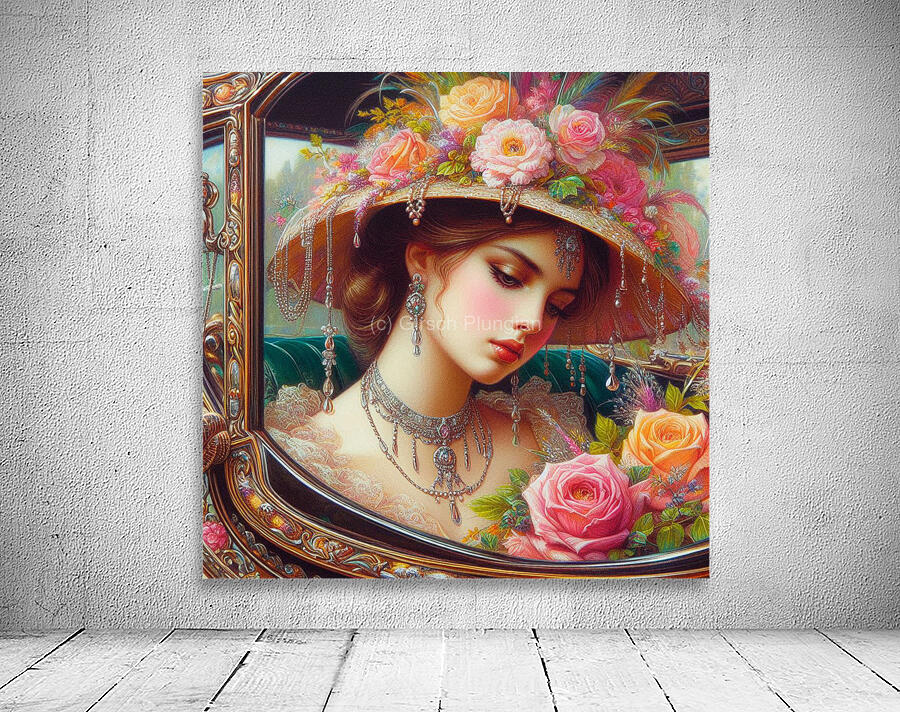   Bored Lady  Wall Preview